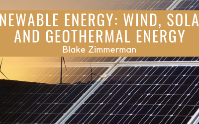 Renewable Energy: Wind, Solar, and Geothermal Energy