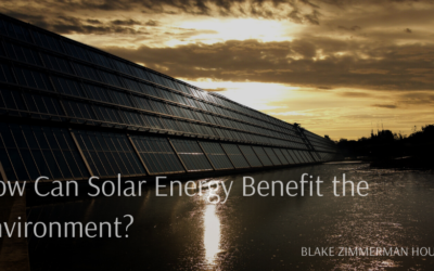 How Can Solar Energy Benefit the Environment?