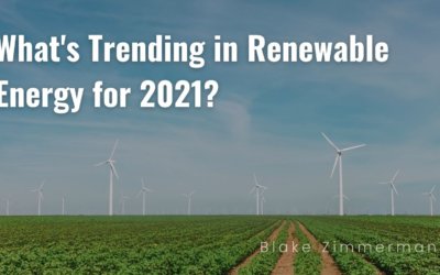 What’s Trending in Renewable Energy for 2021?